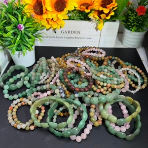 Precio al por mayor por KG: Pulseras <span class=keywords><strong>de</strong></span> cuentas <span class=keywords><strong>de</strong></span> cristal <span class=keywords><strong>de</strong></span> cuarzo <span class=keywords><strong>de</strong></span> piedra natural mixta pulida, colores surtidos, lote a granel, tendencia <span class=keywords><strong>de</strong></span> moda - Product Image 5