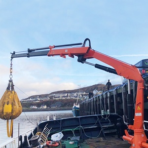 8 tấn 10 tấn tàu biển cánh tay thủy lực Kính thiên văn bùng nổ cần cẩu tàu kính thiên văn bùng nổ cần cẩu - Product Image 2