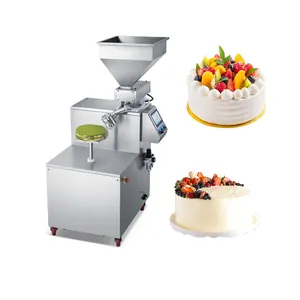 Üretim tedarikçisi ticari kek yayılma makinesi kek buzlanma dekorasyon otomatik kek buzlanma makinesi
