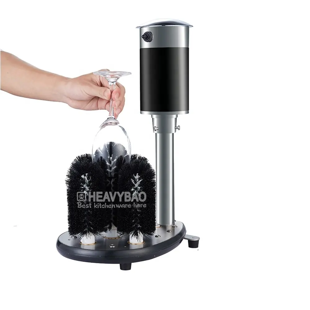 Heavybao Bar restoran Cafe otomatik elektrikli fincan çamaşır makinesi cam çanak yıkama parlatma kurutma makinesi