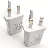 Spot 5v2a norme britannique adaptée au téléphone portable Infinix chargeur noir et blanc chargeur rapide USB tête de charge