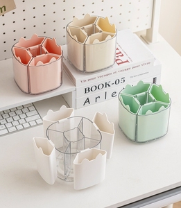 Organizzatore per cassetti Desktop staccabile a 9 slot a 360 gradi con supporto per arte rotante cancelleria pennarello pennarello pennarello - Product Image 6