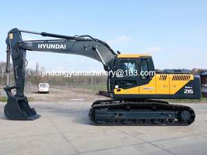 Excavadora Usada Hyundai R215LC-9 de 21.5 Toneladas, Versátil, Lista para Uso Inmediato, Diseño Robusto para Sitios de Trabajo Exigentes - Product Image 2