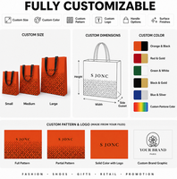 Emballage de luxe sur mesure : Sacs shopping en papier personnalisés pour marques haut de gamme