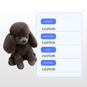 Elegante Peluche di Barboncino Ultra-Morbido e Antipelucchi, Animale di Peluche Perfetto come Regalo di Compleanno <span class=keywords><strong>per</strong></span> Ragazze, Personalizzazione OEM Benvenuta - Product Image 3