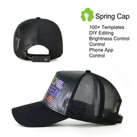 Gorra de Béisbol con Luz LED al por Mayor con Logotipo Personalizado para Eventos, Gorro Luminoso Intermitente para Fiestas de Cumpleaños y Conciertos Musicales