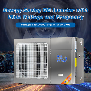 HEPAI Bomba de Calor de Aire y Agua Comercial Económica, Calentador de Agua Eléctrico de Alta Eficiencia Energética, Compresor de Acero Inoxidable, Calefacción - Product Image 6