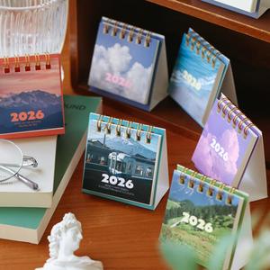 Mini Calendario de Escritorio 2026 - Estilo <span class=keywords><strong>Instagram</strong></span> Fresco y Simple, Tridimensional, Desprendible, a Color - Product Image 3