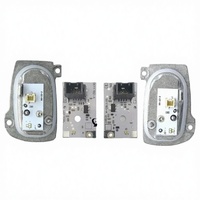 LANSEKO Nouveau phare de voiture à LED 12V avec yeux d'ange, unité de commande 8V0998473B 8V0998474B pour Audi A3 S3 2017-2019, rétrofit/mise à niveau DRL
