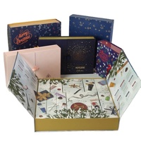 Rapide personnalisé 2025 emballage cadeau de noël 12 jours calendrier de l'avent boîte Maquillaje vide