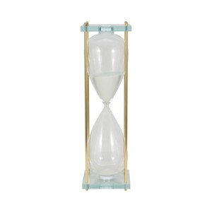 Timer a Clessidra in Vetro Decorativo per Casa, Ufficio, Scrivania, Soggiorno, Esposizione su Scaffale - Product Image 4