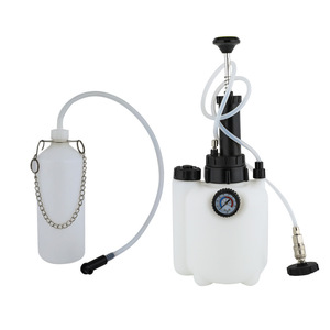 Cambiador manual de líquido de frenos de 3L con manómetro para mantenimiento de automóviles - Product Image 2