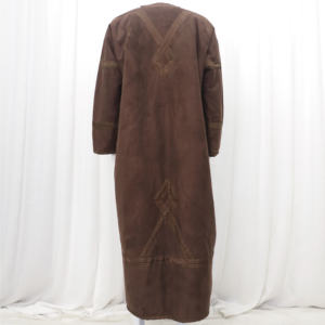 Venta al por mayor <span class=keywords><strong>de</strong></span> <span class=keywords><strong>ropa</strong></span> islámica para adultos, Sudadera con capucha <span class=keywords><strong>de</strong></span> gamuza gruesa y cálida <span class=keywords><strong>de</strong></span> Arabia Saudita, capa <span class=keywords><strong>de</strong></span> piel sintética para hombres, talla libre, invierno, Thobe - Product Image 6