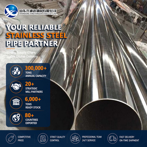 Cutting 430 Polished Cold Drawn 21.3mm 5.0mm Straightening ASTM A269 Stainless Steel Pipe of Building - Product Image 1