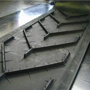 Banda Transportadora de Goma en Forma de V con Patrón Chevron, Fabricada a Medida, Industrial, de 8Mpa-24Mpa, 200mm-2000mm, para Transportadores por Gravedad - Product Image 3