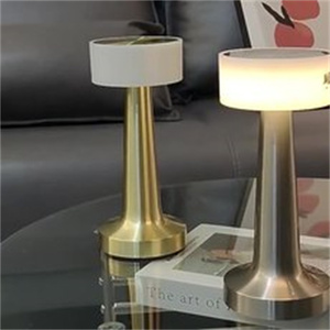 Современная металлическая настольная лампа с сенсорным датчиком - Product Image 3