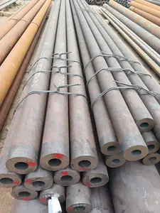 Tubería de acero sin costura de paredes gruesas 45 #, laminado en caliente DIN certificado API para uso mecánico de equipos, tubería de hierro de gran <span class=keywords><strong>calibre</strong></span> 20 # - Product Image 2