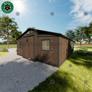 Casa Contenedor Prefabricada Moderna, Expandible, con Acabado en Madera, Lista para Habitar, con Múltiples Dormitorios y Balcón, Villa Prefabricada Portátil - Product Image 6