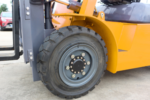 מודלים שונים 3ton 4ton 5ton מזלג מעלית מלגזה קיבולת חדש דיזל מחיר מלגזה משאית 4 גלגל כונן עם מנוע דיזל - Product Image 4