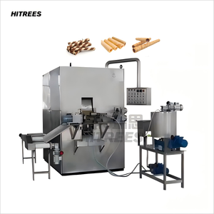 Máquina para hacer galletas enrolladas Línea de galletas de oblea Equipo de procesamiento de rollos de huevo - Product Image 1