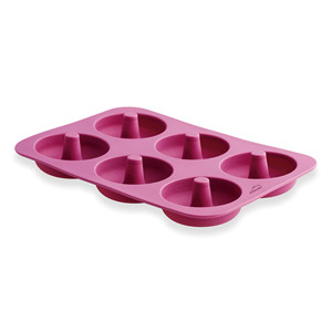 Moule à donuts en silicone à 6 cavités pour la fabrication de gâteaux - Product Image 1
