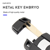 Clé de voiture intelligente à distance 868 MHz avec système CAS3 pour BMW E60 E70 E90 Séries 1/3/5/7 X5 X6 Z4, puce émettrice