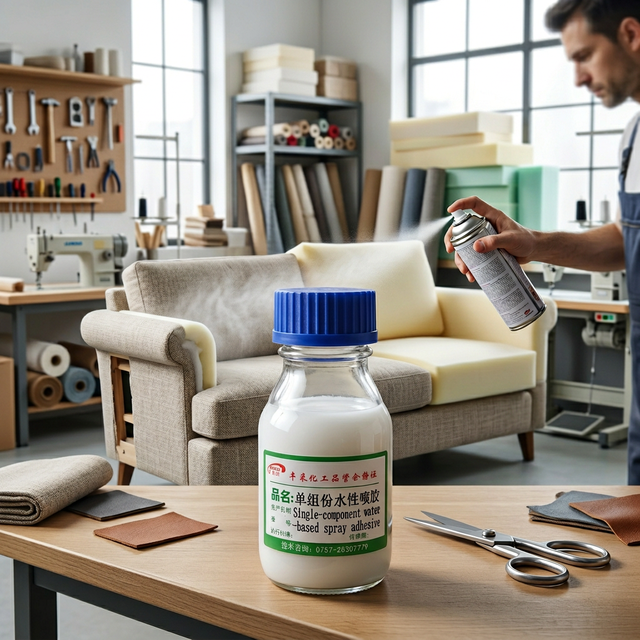 Fengcai Eco-Friendly Spray Adhesive Foam Carpet Multi-Purpose Water-Based for Woodworking