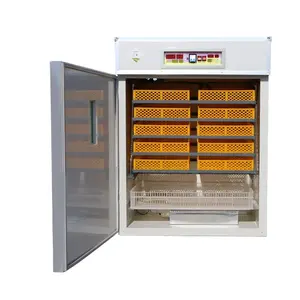 Máquina automática de galinhas profissional, sintonizador profissional multifuncional 880 ovos produzir incubadora para fabricação de galinhas