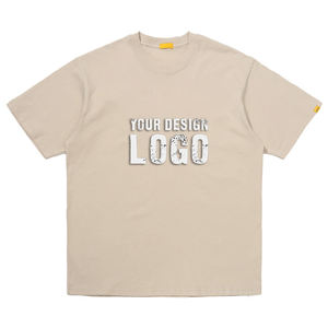 T-shirt pour homme surdimensionné vintage lavé avec logo graphique personnalisé, style streetwear décontracté, manches courtes, sport, t-shirts pour homme - Product Image 4