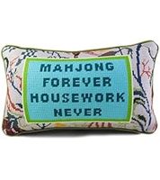 Housse de coussin moderne à motif dessin animé 100 % polyester, broderie artisanale de luxe, kits personnalisés pour point de croix