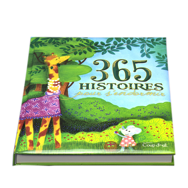 Livre à couverture rigide personnalisé pour enfants, manga, puzzle, livres d'éducation, livre d'histoire en anglais pour enfants