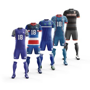 Maillots de football personnalisés en gros, design gratuit, séchage rapide, respirants, pour hommes - Product Image 6