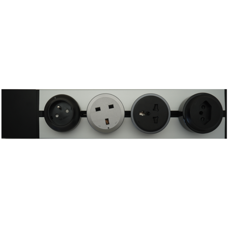 VNX Track Socket UK EU Household Rail Socket Modern Electrical Supplies