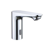 HY-160D Robinet de lavabo automatique infrarouge sans contact à trou unique, structure intégrée, en alliage de zinc et céramique, moins cher