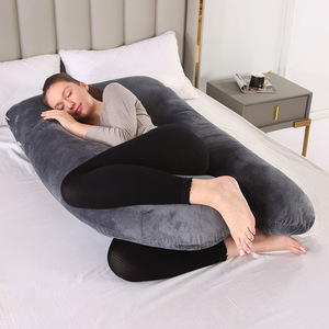 New Style <strong>U</strong>-Shaped Body <strong>Pillow</strong> for Pregnant Nursing Women Features Memory Foam Comfortable Back Neck Support Maternity Pregnancy - Product Image 3