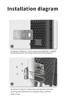 Enrutador de punto de acceso WiFi, puertos Gigabit, punto de acceso inalámbrico de doble banda para exteriores con precios de descuento, 1, 2, 2