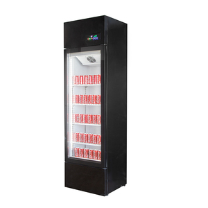 Congélateur Vitrine Commercial à Porte Simple avec Étagères Réglables pour Boissons (Red Bull) - Vente en Gros Directe - Product Image 3