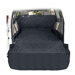 Sanan D'animal Familier Noir <span class=keywords><strong>Matelassé</strong></span> Imperméable Chien <span class=keywords><strong>Coffre</strong></span> Hamac Fenêtre Visuelle De Voiture Pour Animaux de compagnie <span class=keywords><strong>Lit</strong></span> Pour Animaux De Compagnie Chien Housse De Siège pour Voiture - Product Image 1