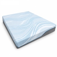 Matelas en mousse à mémoire de forme et ressorts Bonnell 25 cm 90x190 135x190 150x200 Tailles UK Logo personnalisé OEM