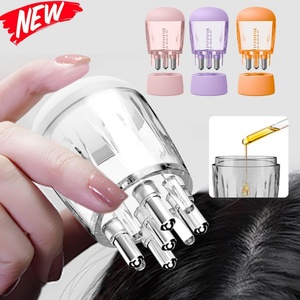 Cepillo Masajeador de Silicona para el Cuero Cabelludo, para Relajación y Crecimiento del Cabello, Masajeador de Cabeza, Masajeador de Cuero Cabelludo - Product Image 1