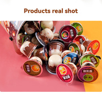 1kg Hot Seller Volle Fruit Candy Planet Cup Samengestelde Chocolade Meerkleurige Melkkoekjes Dragee Exotische Snacks Op Maat