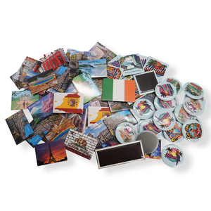 Suministro al por mayor Gran Bretaña Rusia <span class=keywords><strong>Irlanda</strong></span> imán de recuerdo de hojalata de Metal para nevera - Product Image 1