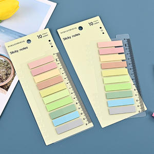 Notes autocollantes transparentes personnalisées, blocs-notes en PET imperméables, mémos personnalisés - Product Image 4