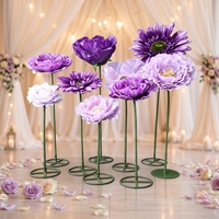 Dekorasi Pesta Pernikahan Bunga Mawar Peony Daisy Besar Raksasa Bunga Kain Besar Bunga Simulasi