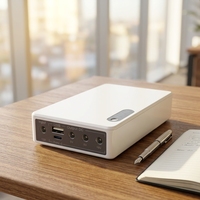 NIUNIU QX-606 Mini UPS 20000mAh Baterai Lithium 12V Cadangan Router Rumah 2A Output Pintar Antarmuka DC/USB/Type-C untuk Router WiFi