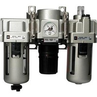 AC10M5GA Triple filtre pneumatique, interface M5 1 Mpa, drainage manuel, filtre 5m AC10M5GA
