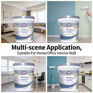 <span class=keywords><strong>Peinture</strong></span> murale au latex blanche Caberry, faible odeur, respirante, <span class=keywords><strong>anti</strong></span>-<span class=keywords><strong>humidité</strong></span>, imperméable pour murs intérieurs - Product Image 5