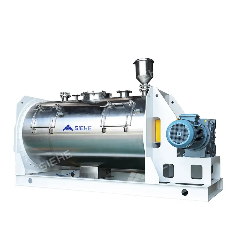 Industriechemie 500 l 300 l Mineralsalzmehl Trockenwaschmittel-Reinigungsmittel-Mischmaschine horizontaler Doppelband-Mixer