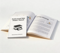 Impression personnalisée de manuels d'utilisation, de prospectus promotionnels, de livrets d'instructions, de brochures, de dépliants pliés, de format personnalisé