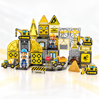 Tuiles magnétiques préscolaires 3,75 cm, mini boîte en métal, blocs de construction magnétiques, jouet éducatif STEM sensoriel pour les tout-petits, garçons et filles